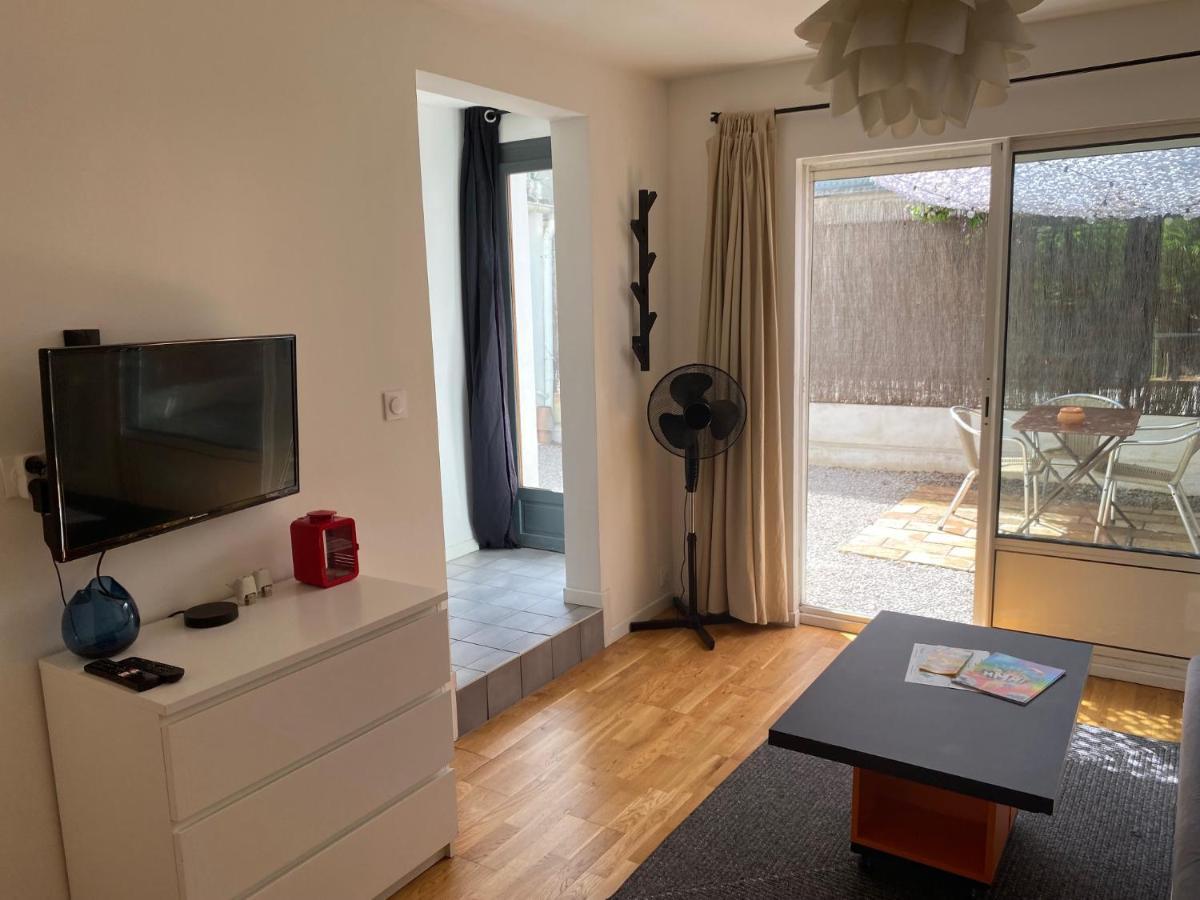 Ferienwohnung Grand Studio De 38M2 Et Cour Independante De 25M2 Dont Wifi Et Netflix Montpellier Exterior foto