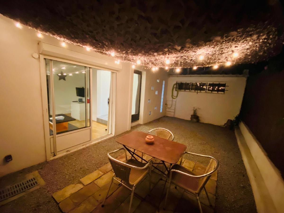 Ferienwohnung Grand Studio De 38M2 Et Cour Independante De 25M2 Dont Wifi Et Netflix Montpellier Exterior foto